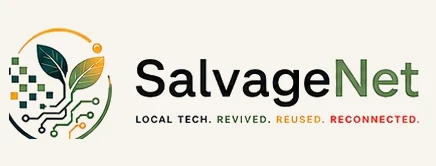 SalvageNet — local tech. Revived. Reused. Reconnected.
